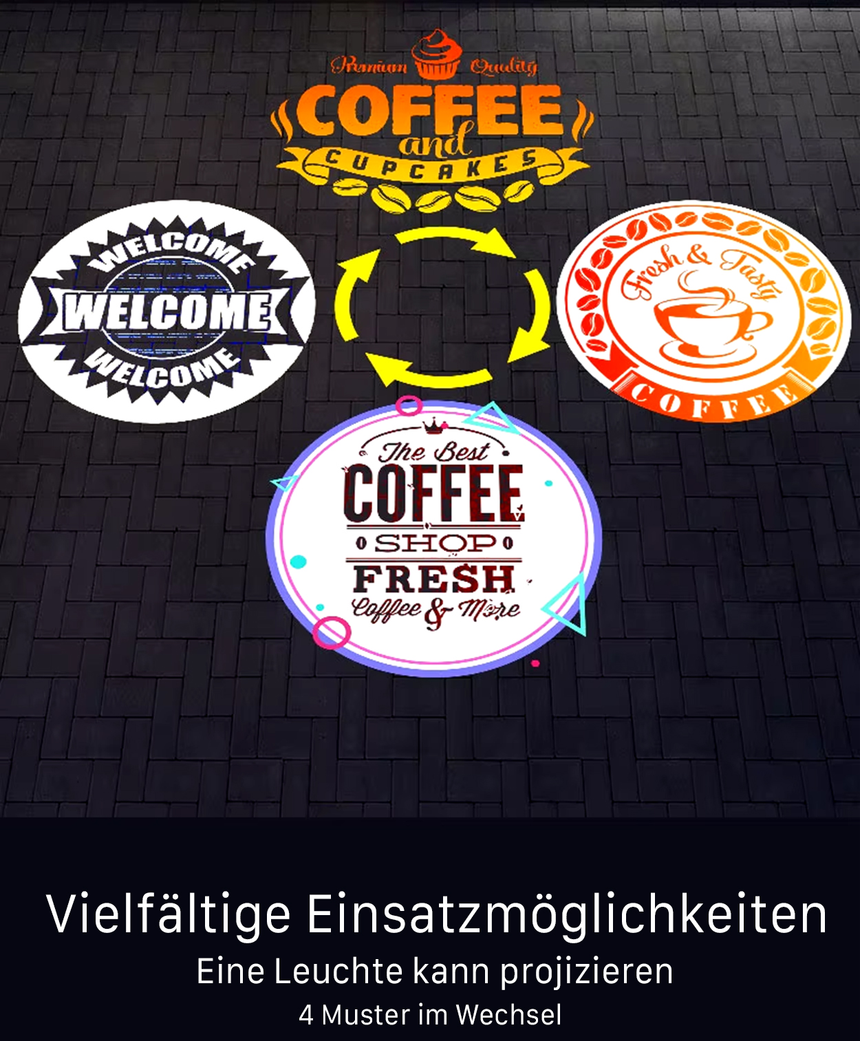 Dynamische Gobo-Projektion