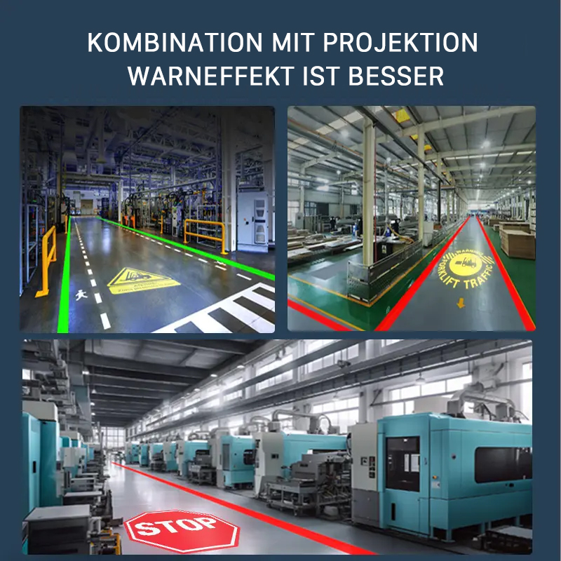 Dynamische Lichtprojektion mit GOBO LED