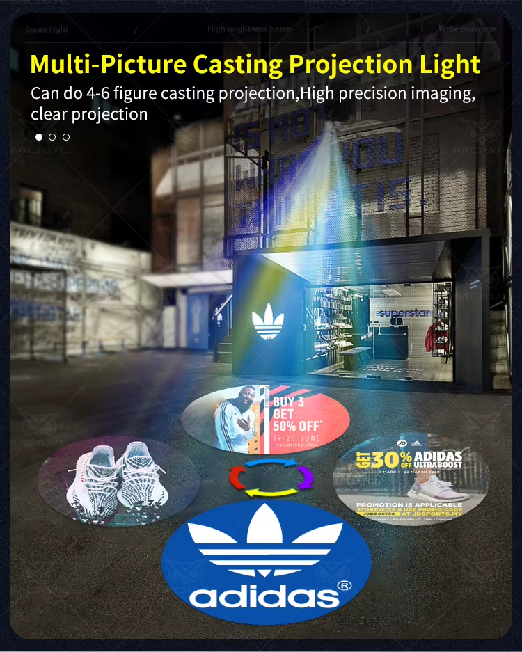 Professionelle Logo-Projektion Anwendung 4