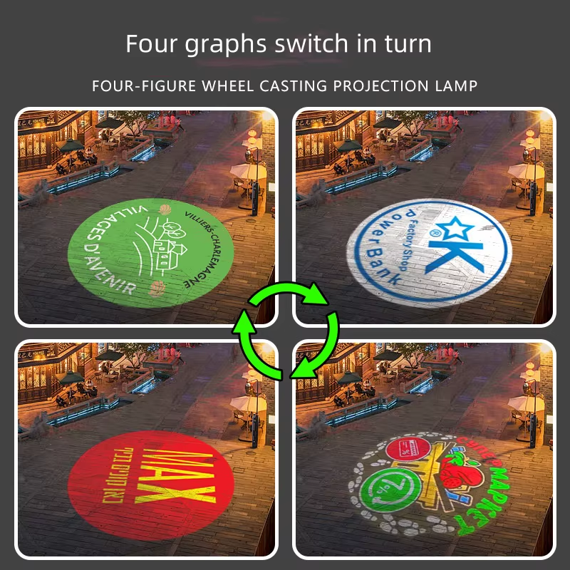 Professionelle Logo-Projektion Anwendung 7