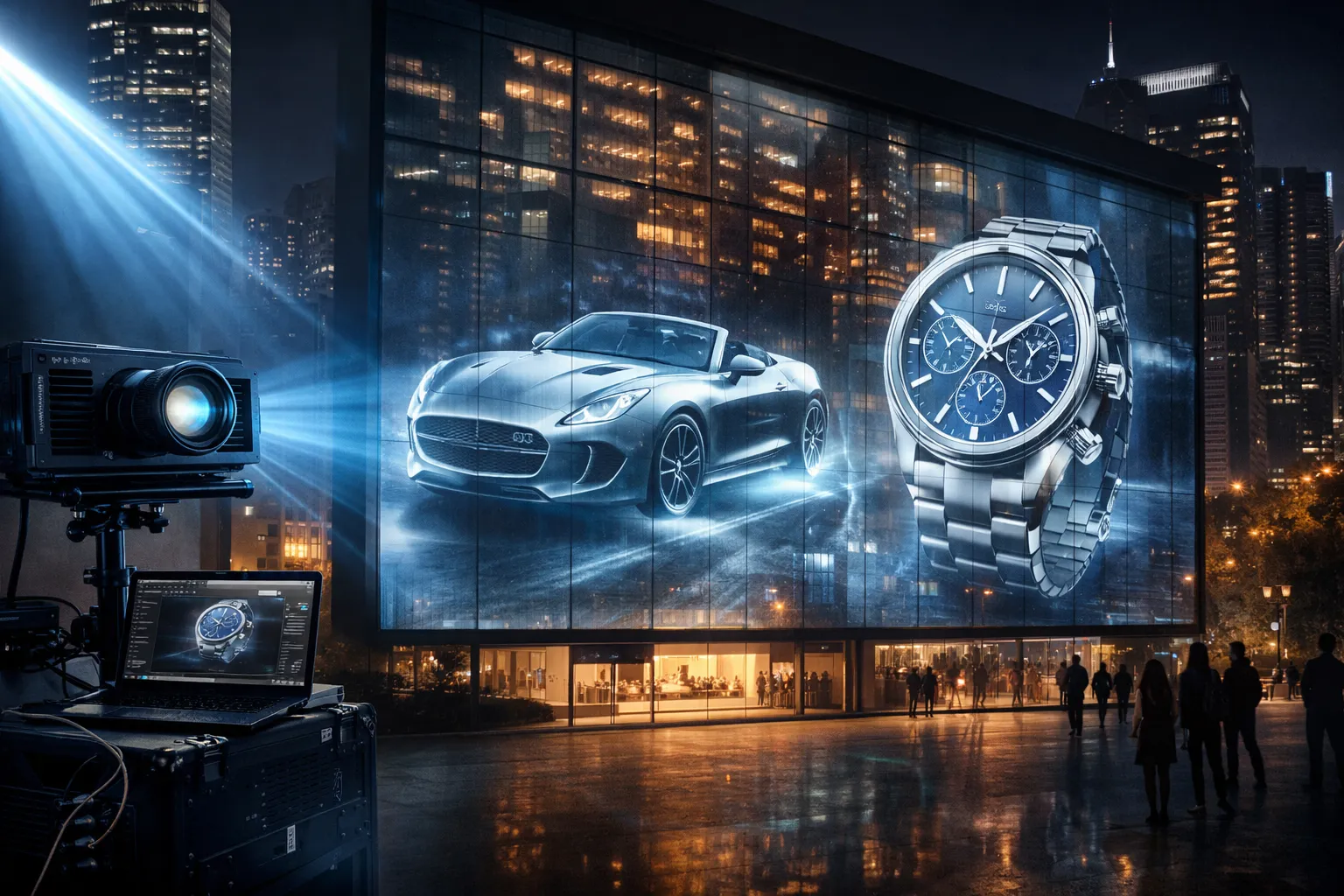 projektion-fuer-markenwerbung